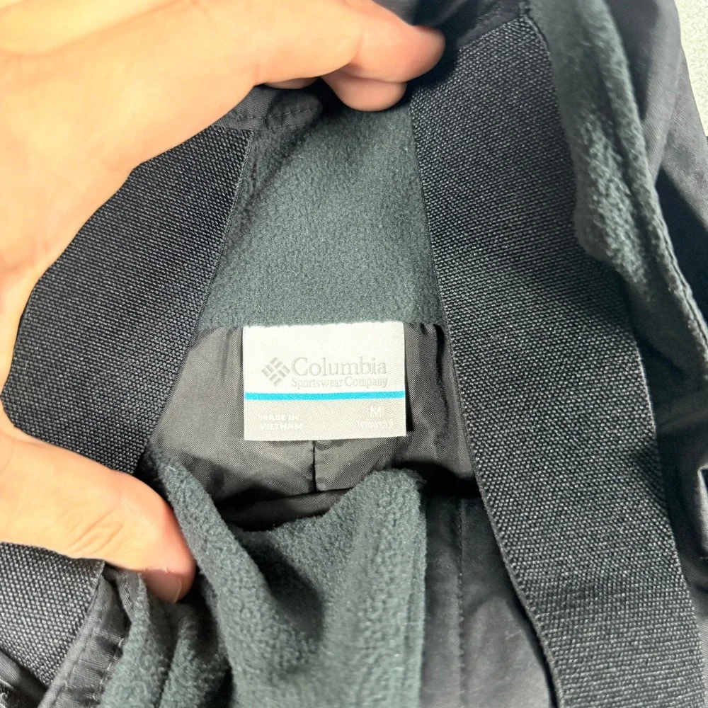 Columbia Youth M Black Snow Bibs Outgrown System Insulated Ski Pants
